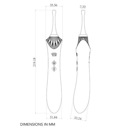 ZALO - BESS 2 CLITORAL MASSAGER PURPLE - ZALO | Lingerie Harness Boutique