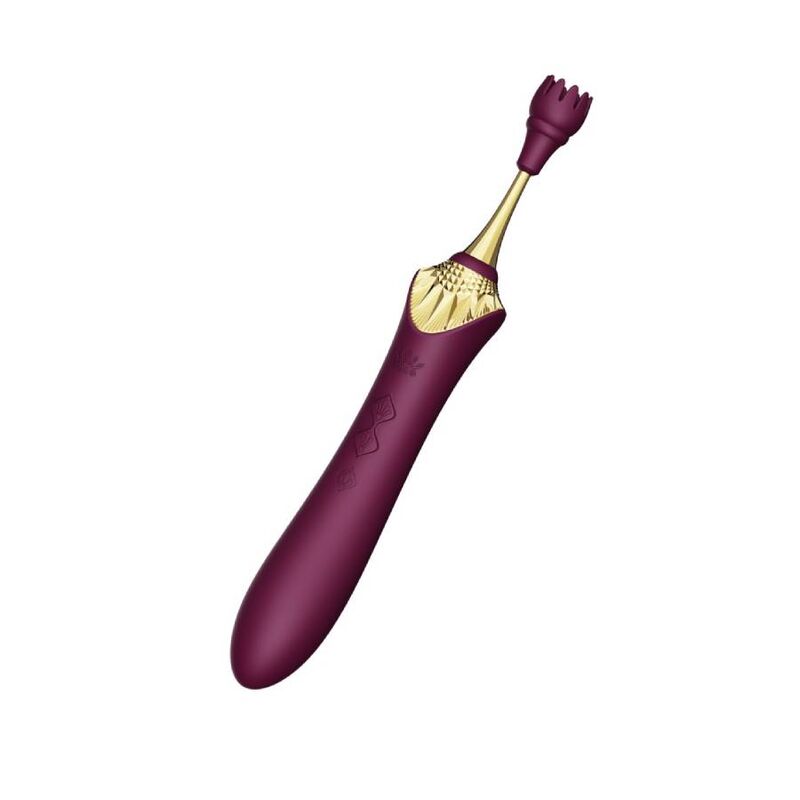 ZALO - BESS 2 CLITORAL MASSAGER PURPLE - ZALO | Lingerie Harness Boutique