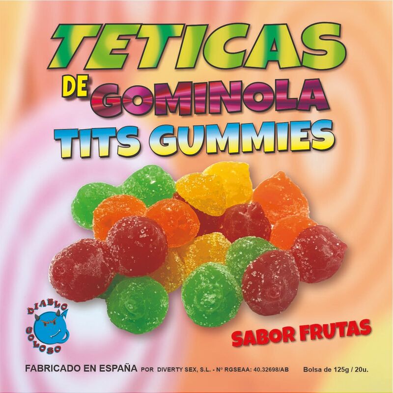 DIABLO GOLOSO - GUMMY TEDDY ASSORTED SUGAR