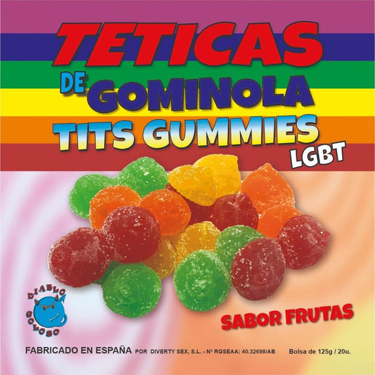 DIABLO GOLOSO - ASSORTED SUGAR GUMMY TEETICS LGTB