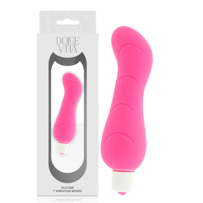 DOLCE VITA - G-SPOT PINK SILICONE - DOLCE VITA | Lingerie Harness Boutique
