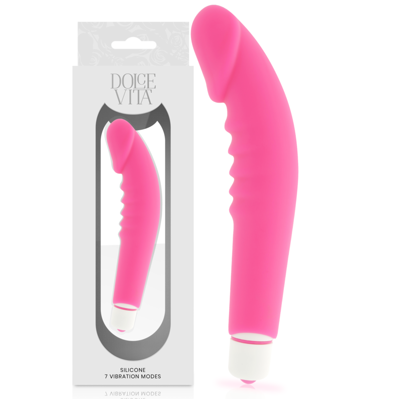 DOLCE VITA - REALISTIC PLEASURE PINK  SILICONE