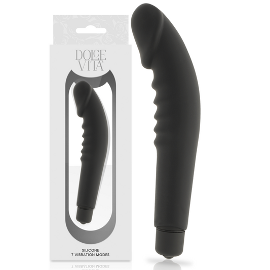 SWEET LIFE - REALISTIC PLEASURE BLACK SILICONE