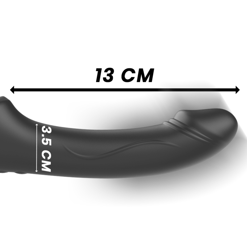 IBIZA - VIBRATORE SENZA CINGHIE CON PULSANTE DEL TELECOMANDO - IBIZA TECHNOLOGY | Lingerie Harness Boutique
