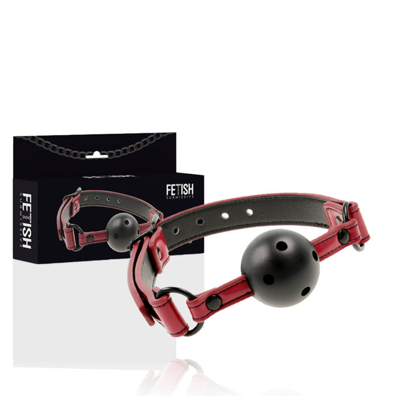 FETISH SUBMISSIVE DARK ROOM - GAG TRASPIRANTE - FETISH SUBMISSIVE DARK ROOM | Lingerie Harness Boutique