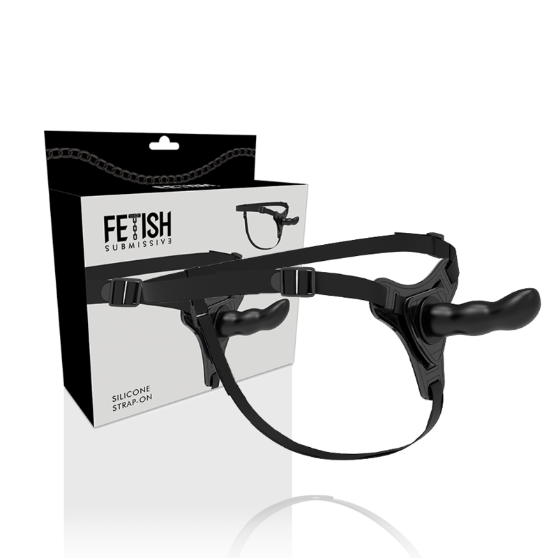 FETISH SUBMISSIVE HARNESS - SILICONE NERO PUNTO G 16 CM - FETISH SUBMISSIVE HARNESS | Lingerie Harness Boutique