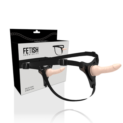 FETISH SUBMISSIVE HARNESS - SILICONE FLESH REALISTICO 16CM - FETISH SUBMISSIVE HARNESS | Lingerie Harness Boutique