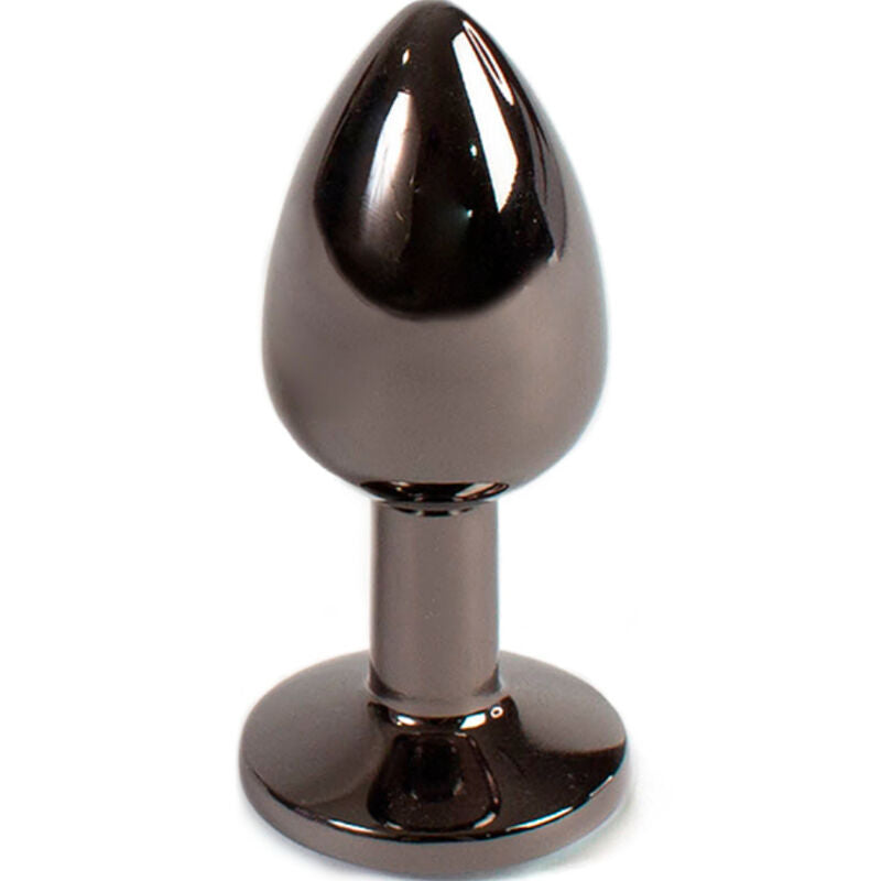 SECRETPLAY - BUTT PLUG GUNMETAL TAGLIA PICCOLA 7 CM - SECRETPLAY TOYS | Lingerie Harness Boutique