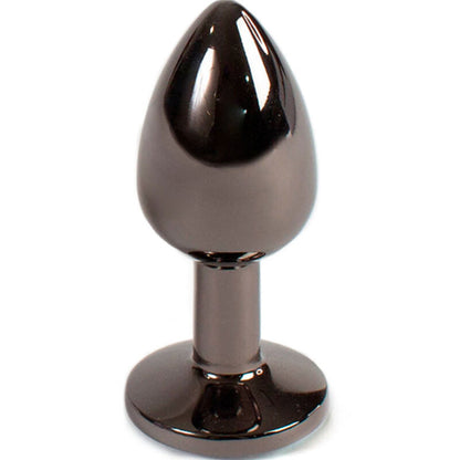 SECRETPLAY - BUTT PLUG GUNMETAL TAGLIA PICCOLA 7 CM - SECRETPLAY TOYS | Lingerie Harness Boutique