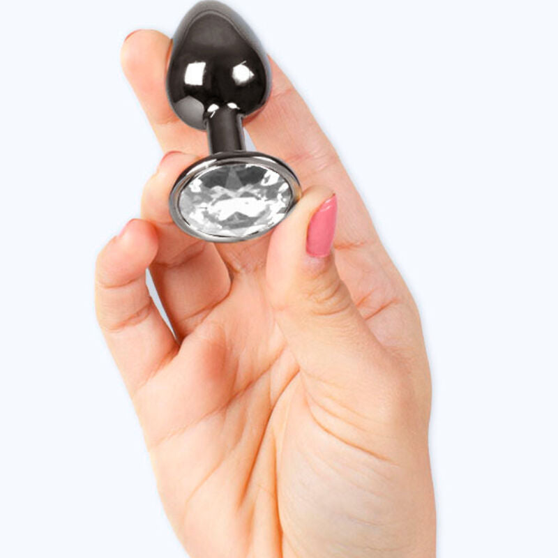SECRETPLAY - BUTT PLUG GUNMETAL TAGLIA PICCOLA 7 CM - SECRETPLAY TOYS | Lingerie Harness Boutique