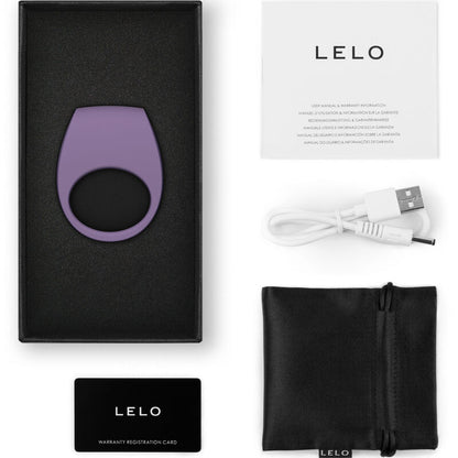 LELO - ANELLO VIBRATORE BLU TOR 3 - LELO | Lingerie Harness Boutique