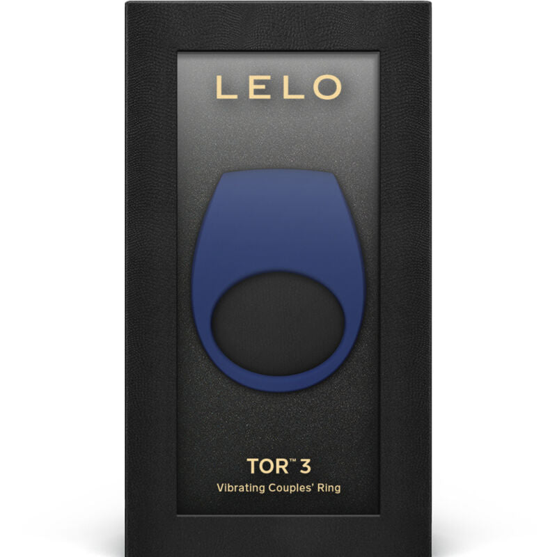 LELO - ANELLO VIBRATORE BLU TOR 3 - LELO | Lingerie Harness Boutique