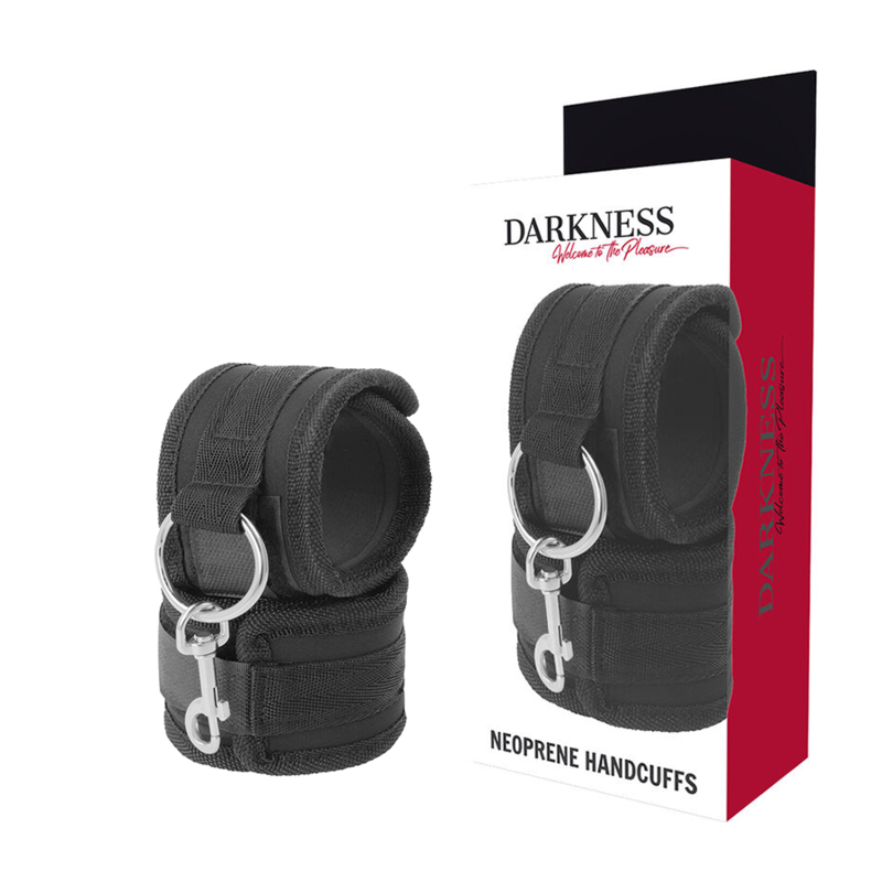 DARKNESS - MANETTE IN NEOPRENE - DARKNESS BONDAGE | Lingerie Harness Boutique