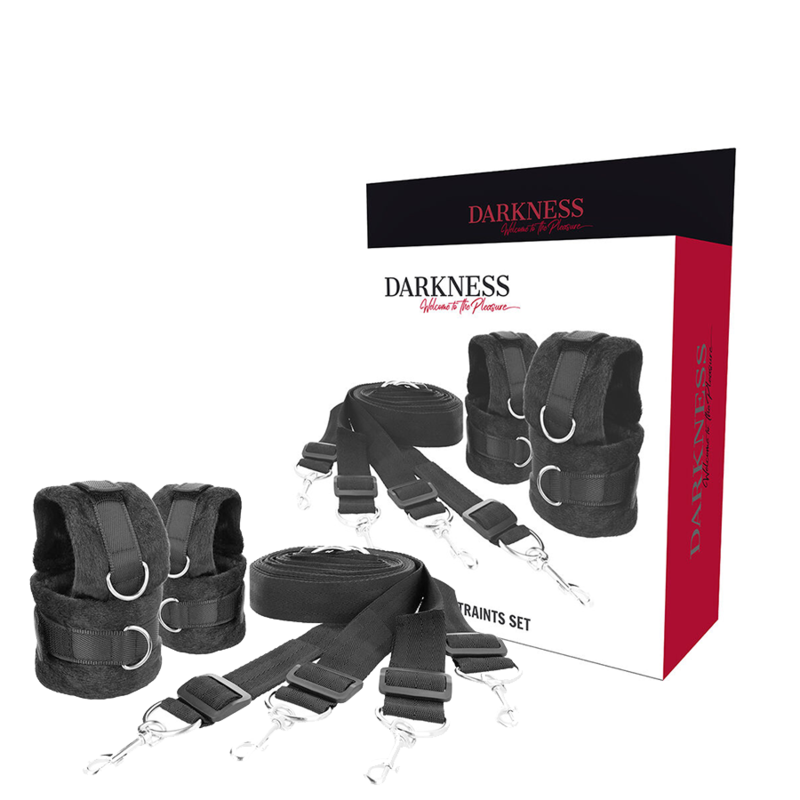 DARKNESS - SET CRAVATTE DA LETTO - DARKNESS BONDAGE | Lingerie Harness Boutique
