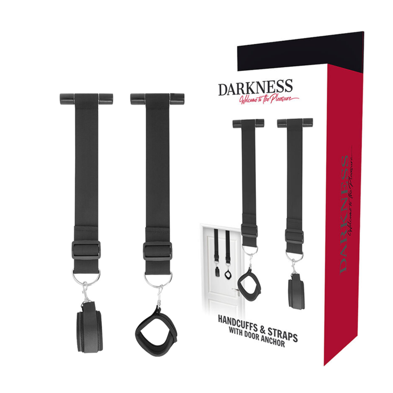 DARKNESS - MANETTE PER PORTA BONDAGE - DARKNESS BONDAGE | Lingerie Harness Boutique