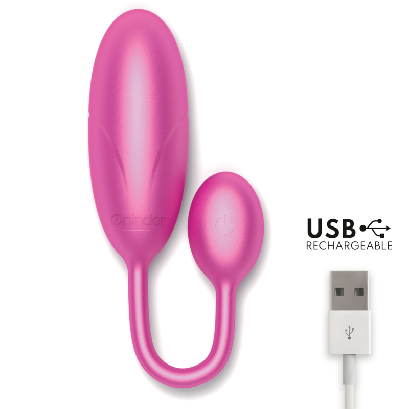 ONINDER - DENVER PINK VIBRATING EGG 7 X 2.7 CM FREE APP