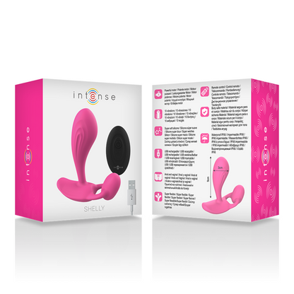 INTENSE - SHELLY PLUG REMOTE CONTROL ANAL PINK