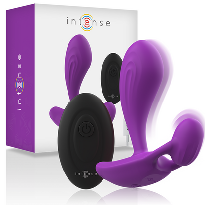 INTENSE - SHELLY PLUG ANAL REMOTE CONTROL VIOLA - INTENSE ANAL TOYS | Lingerie Harness Boutique