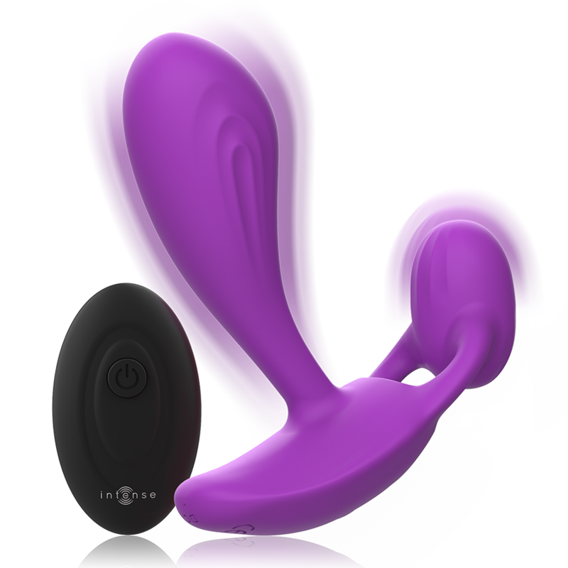 INTENSE - SHELLY PLUG ANAL REMOTE CONTROL VIOLA - INTENSE ANAL TOYS | Lingerie Harness Boutique