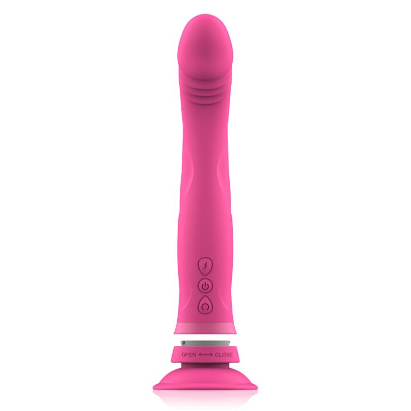INTENSE - DILDO VIBRATORE IN SILICONE ROSA MICHELANGELO - INTENSE FUN | Lingerie Harness Boutique