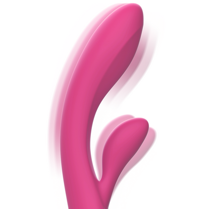 INTENSE - LUIGI RABBIT VIBRATOR LIQUID SILICONE PINK