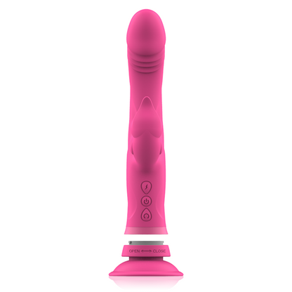 INTENSE - VIBRATORE JULIO RABBIT IN SILICONE ROSA - INTENSE FUN | Lingerie Harness Boutique