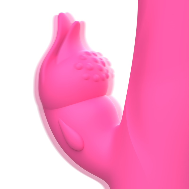 INTENSE - JULIO RABBIT VIBRATOR IN PINK SILICONE