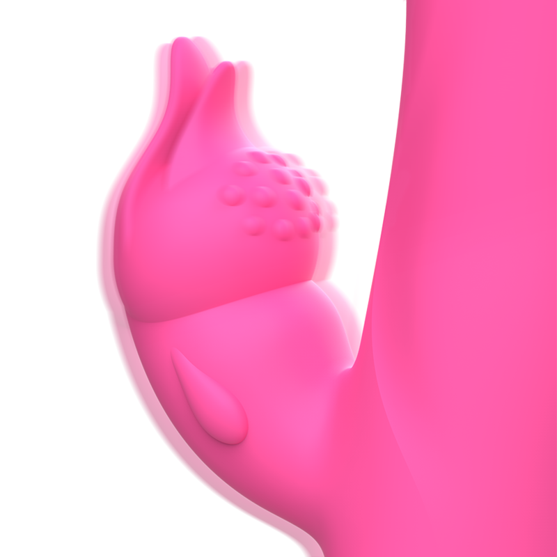 INTENSE - VIBRATORE JULIO RABBIT IN SILICONE ROSA - INTENSE FUN | Lingerie Harness Boutique