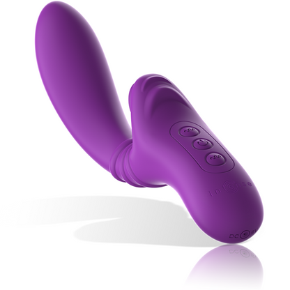 INTENSE - VIBRATORE FLESSIBILE HARRY CON LINGUA VIOLA - INTENSE FUN | Lingerie Harness Boutique