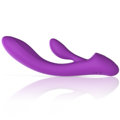 INTENSE - VIBRATORE LUIGI RABBIT SILICONE LIQUIDO VIOLA - INTENSE FUN | Lingerie Harness Boutique