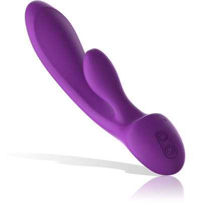 INTENSE - LUIGI RABBIT VIBRATOR LIQUID SILICONE PURPLE