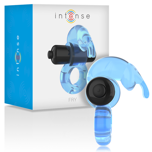 INTENSE - ANELLO VIBRANTE FRY BLU - INTENSE COUPLES TOYS | Lingerie Harness Boutique