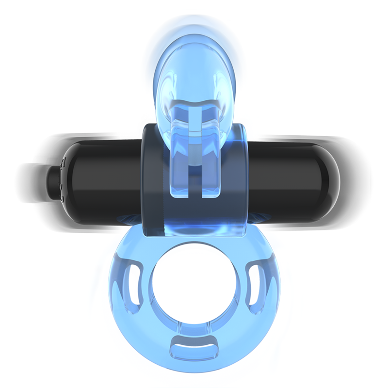 INTENSE - ANELLO VIBRANTE FRY BLU - INTENSE COUPLES TOYS | Lingerie Harness Boutique