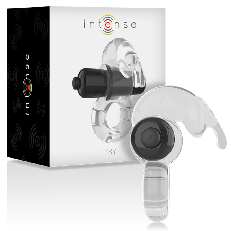 INTENSE - FRY ANELLO VIBRANTE TRASPARENTE - INTENSE COUPLES TOYS | Lingerie Harness Boutique