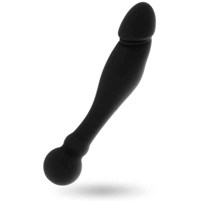 BLACK&SILVER - DILDO STIMOLANTE DEL PUNTO G KARL 18 CM - BLACK&SILVER | Lingerie Harness Boutique