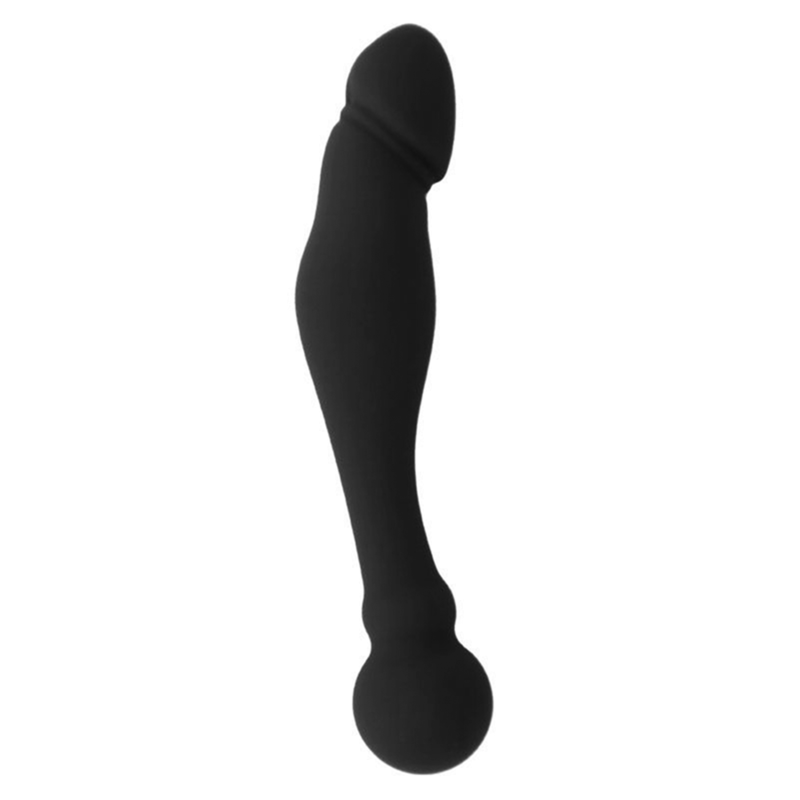 BLACK&SILVER - DILDO STIMOLANTE DEL PUNTO G KARL 18 CM - BLACK&SILVER | Lingerie Harness Boutique