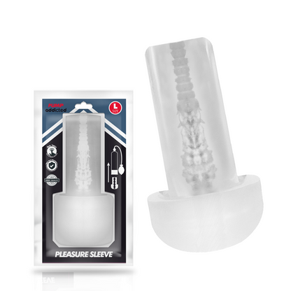 PUMP ADDICTED - POMPA AUTOMATICA PLEASURE SLEEVE - PUMP ADDICTED | Lingerie Harness Boutique