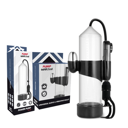 PUMP ADDICTED - VIBRATORE TRASPARENTE RX5 - PUMP ADDICTED | Lingerie Harness Boutique