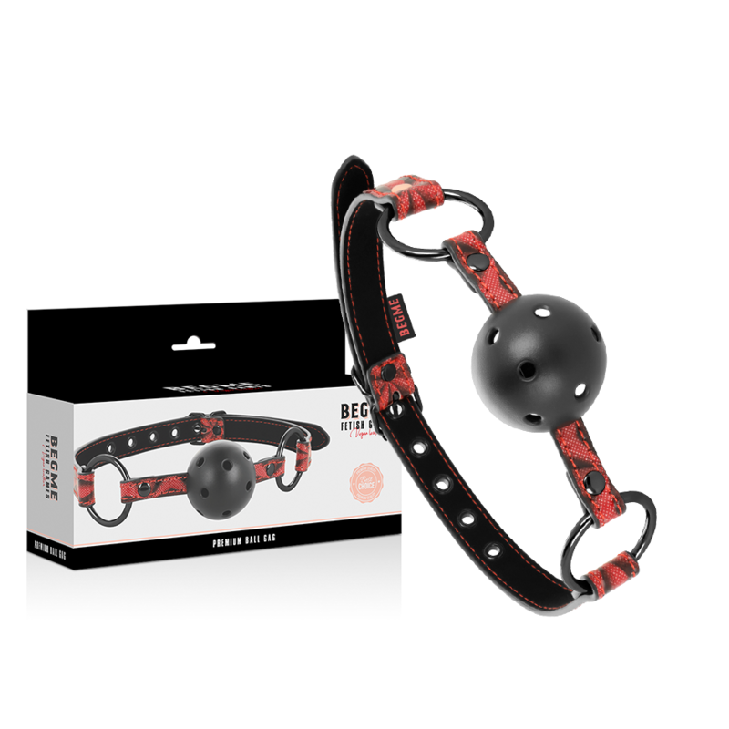 BEGME - EDIZIONE ROSSA IN PELLE VEGANA - BEGME RED EDITION | Lingerie Harness Boutique