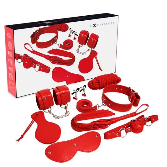 EXPERIENCE - KIT FETISH BDSM SERIE ROSSA - EXPERIENCE | Lingerie Harness Boutique