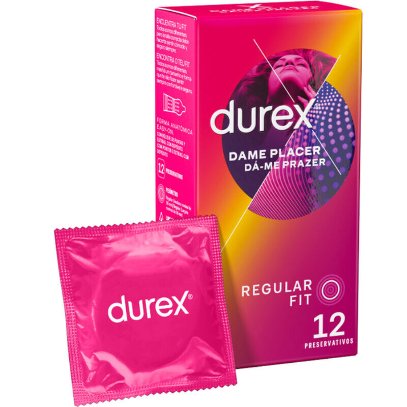 DUREX - DAME PLACER 12 UNITÀ - DUREX CONDOMS | Lingerie Harness Boutique