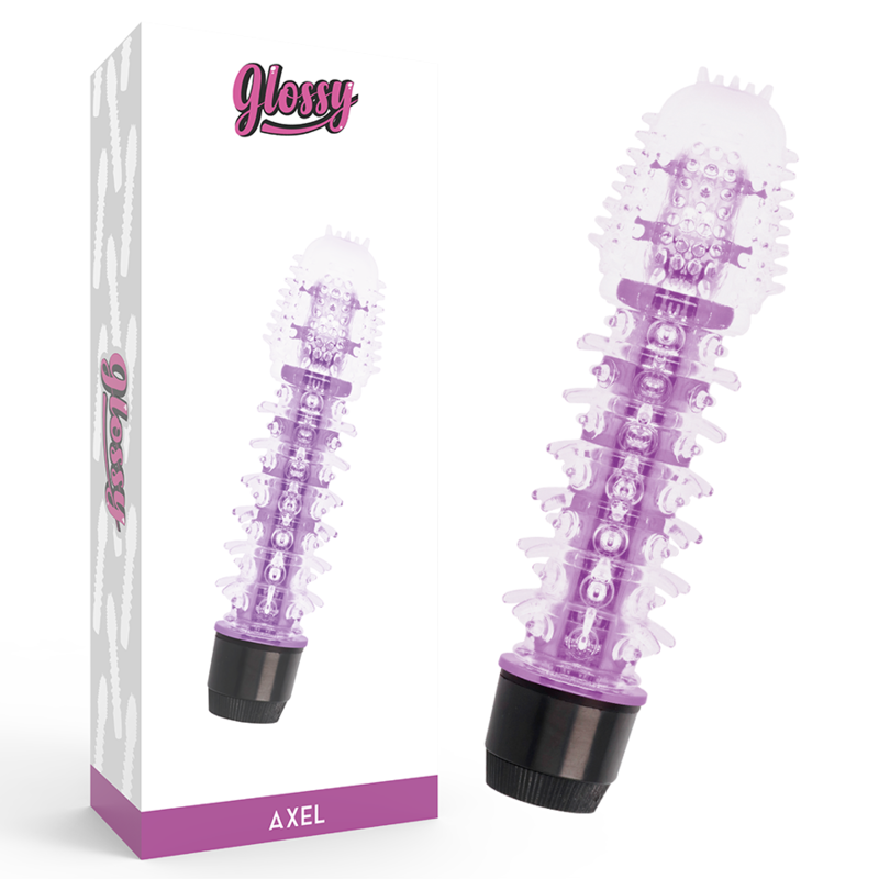 GLOSSY - AXEL VIBRATOR LILAC