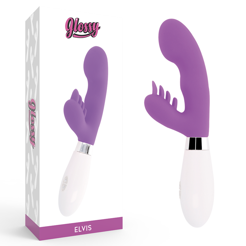 GLOSSY - PURPLE ELVIS RABBIT