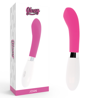 GLOSSY - JOHN VIBRATORE ROSA - GLOSSY | Lingerie Harness Boutique