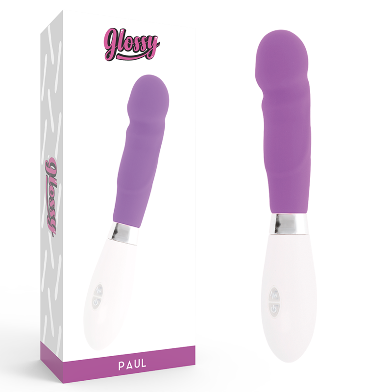 GLOSSY - PAUL VIBRATOR VIOLA - GLOSSY | Lingerie Harness Boutique