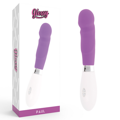 GLOSSY - PAUL VIBRATOR VIOLA - GLOSSY | Lingerie Harness Boutique