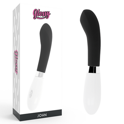 GLOSSY - JOHN VIBRATORE NERO - GLOSSY | Lingerie Harness Boutique