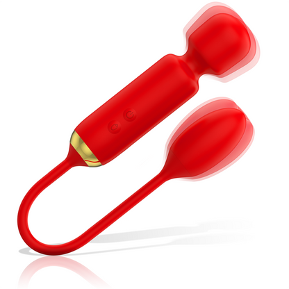 MIA - BACCHETTA TOSCANA DOPPIO PIACERE + UOVO VIBRANTE - MIA | Lingerie Harness Boutique