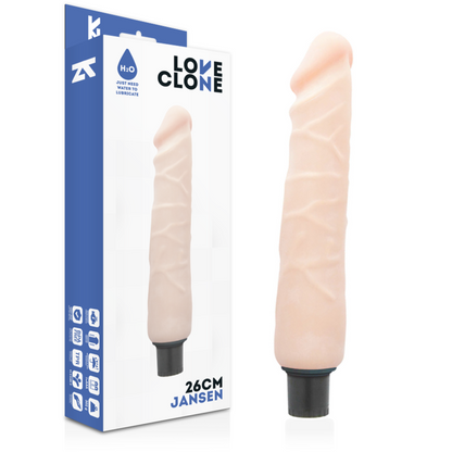 LOVECLONE - JANSEN SELF-LUBRICATING VIBRATOR 26 CM -O- 4.2 CM