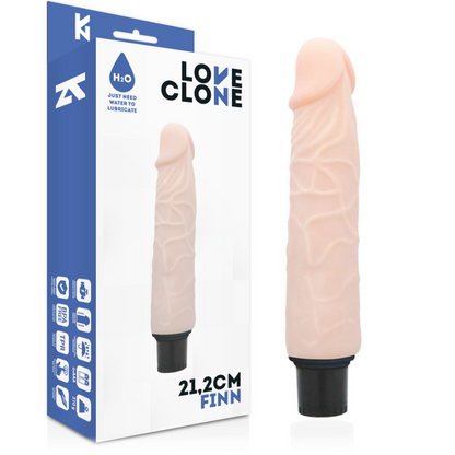 LOVECLONE - VIBRATORE AUTOLUBRIFICANTE FINN 21.2 CM -O- 3.8 CM - LOVECLONE | Lingerie Harness Boutique